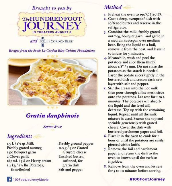 Gratin dauphinois scalloped potatoes recipe #Recipes #100FootJourney
