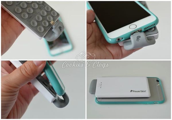 PowerSkin Pop'n 2 External Battery for iPhone 6 and iPhone 6 Plus