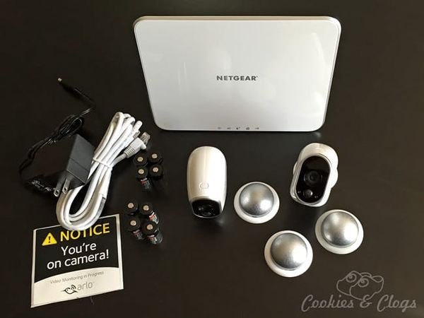 The Arlo Smart Home Security Camera System by NETGEAR is easy to install and has a handy app. Check out this home security re