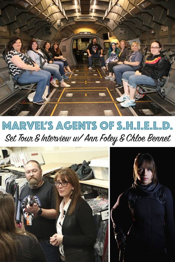 TV Series | Marvel’s Agents of SHIELD set tour, Ann Foley, and episode teaser with Chloe Bennet.