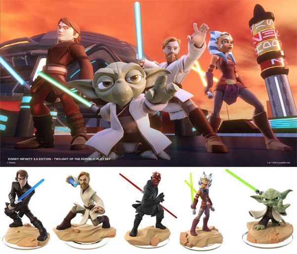 Video Games | Check out the latest preview of the new Star Wars : Twilight of the Republic Play Set for Disney Infinity 3.0.