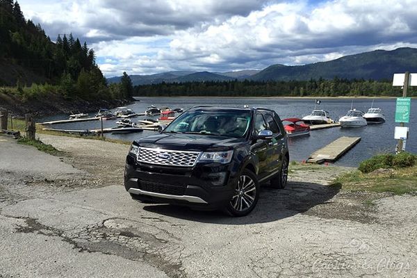 Cars | The 2016 Ford Explorer Platinum is a semi luxury full-size SUV that handles the toughest situation but is wrapped in f