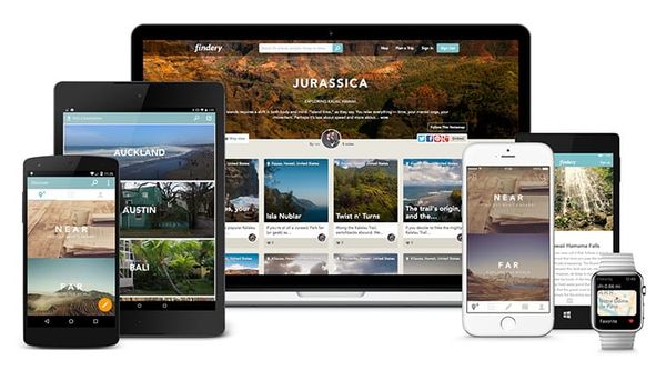 Travel | Technology | The travel social network, Findery, is now available on Windows 10. See here for details.