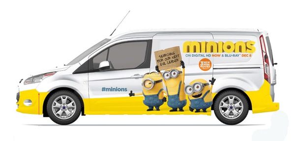 Meet the Minions and the Minionwagon during the Ford Championship Weekend at the Homestead-Miami Speedway in Florida. Afterwa