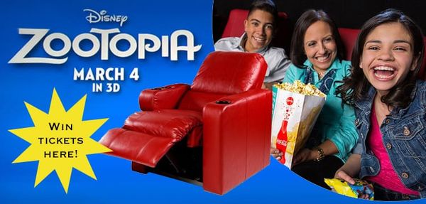 Movies | Animation | See Disney's Zootopia in Dolby Cinema at AMC Prime opening week with reclining seats, stunning and vivid