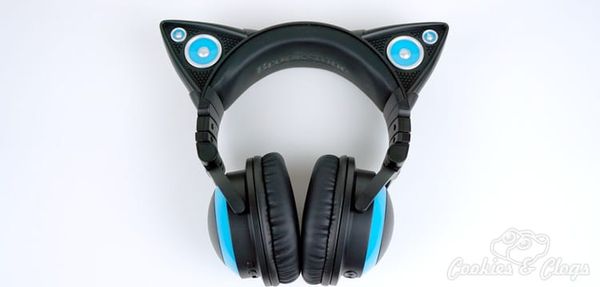 Looking for graduation gift ideas? Cat Ear Headphones from Brookstone are perfect for teens. See how the LED lights, cushione