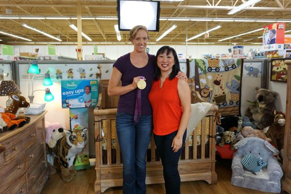 Cookies & Clogs | Parenting | I was able to chat with Olympic athlete and four-time gold medalist, Dana Vollmer, recently. Fi