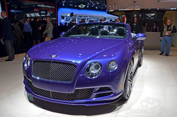 2015 NAIAS Detroit Auto Show – Bentley Convertible
