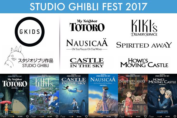 Cookies & Clogs | Get your Studio Ghibli Fest 2017 Series Pass today! See how you can buy tickets for six Studio Ghibli movie