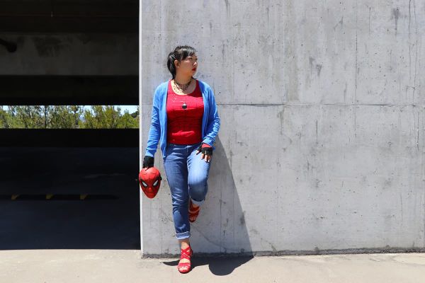 How to Make an Easy Spider-Man DIY Outfit w/ Printable Spider Template