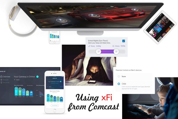 Cookies & Clogs | Using xFi and the xFi app from Comcast to manage home Wi-Fi with Xfinity with kids.
