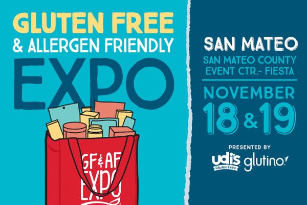 Gluten Free & Allergen Friendly Expo in San Mateo, CA November 18 & 19, 2017