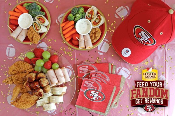 Football | Cheer for the NFL 49ers with these easy gluten free Game Day snacks and enter to win prizes at Find Your Fandom.