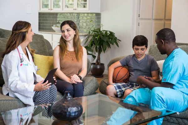 Heal App On-Demand Healthcare with Doctor House Calls Primary and Urgent Care
