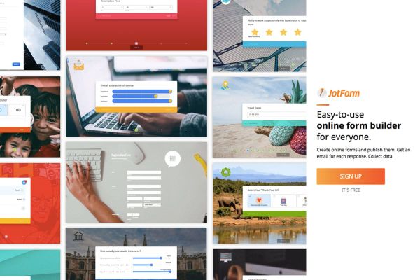Increase Productivity w/ Free or Paid JotForm Online Form Builder Easy but Powerful Google Forms Alternative