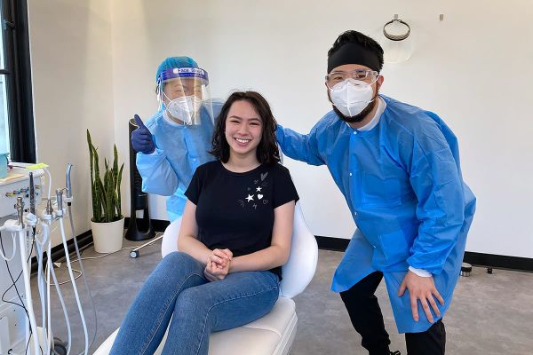 Uniform Teeth Clear Aligner Teeth Straightening Alignment Phase