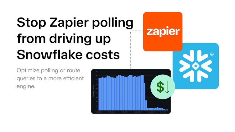 How we cut a customer's Snowflake costs from Zapier by 93%