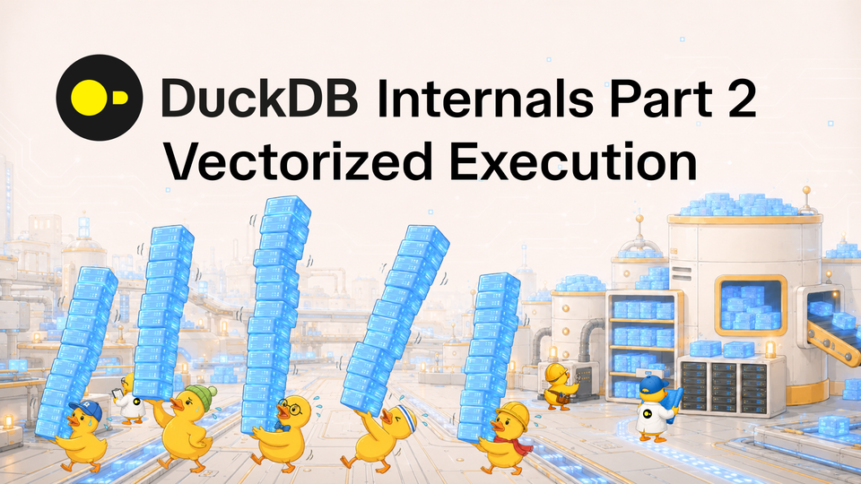 DuckDB Internals: Why is DuckDB Fast? (Part 2 Vectorized Execution)