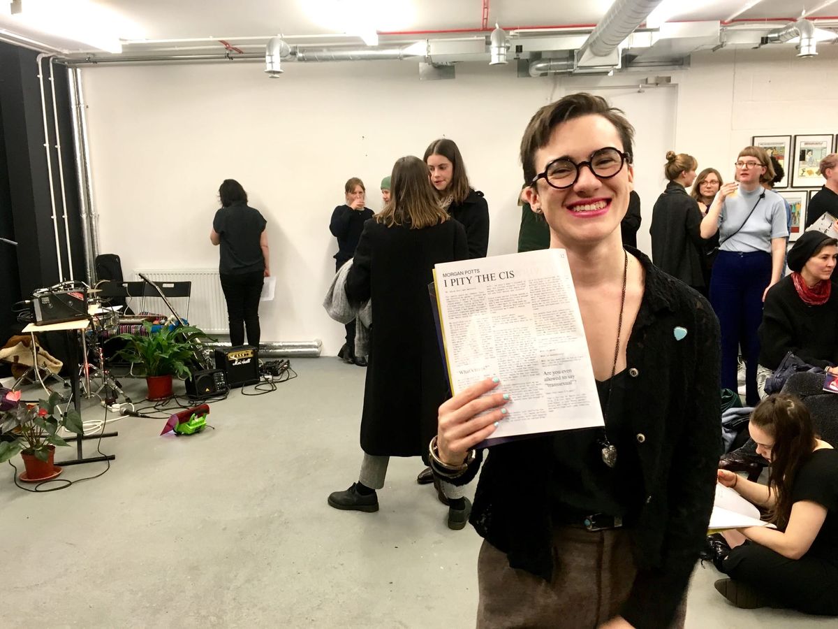 "I Pity The Cis" reading at SALT. Magazine launch