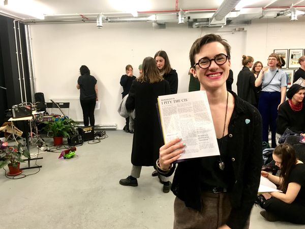 "I Pity The Cis" reading at SALT. Magazine launch