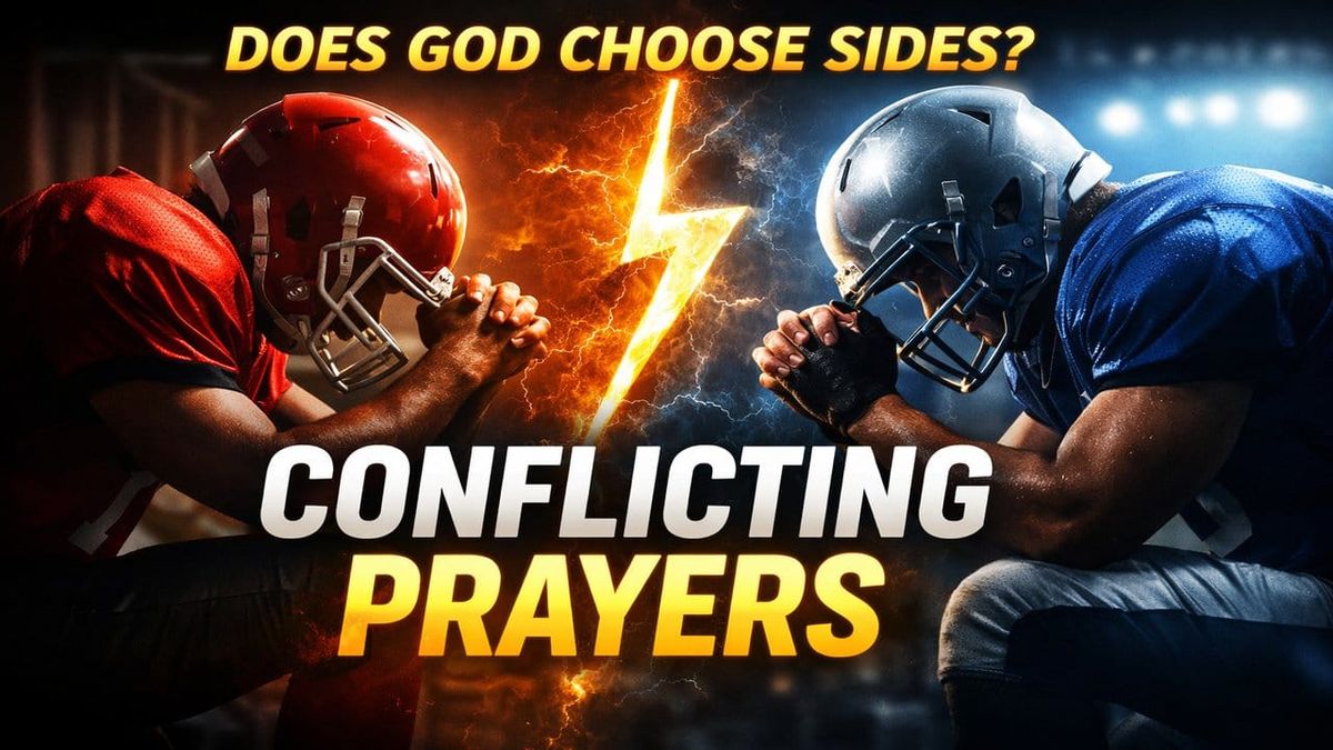 When Heaven Is Bigger Than the Scoreboard: How God Responds to Conflicting Prayers