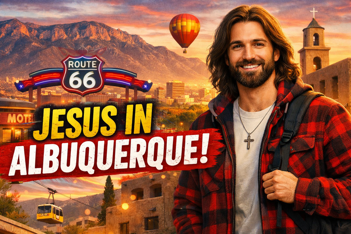 Jesus in Albuquerque and the Weight People Hide in Plain Sight