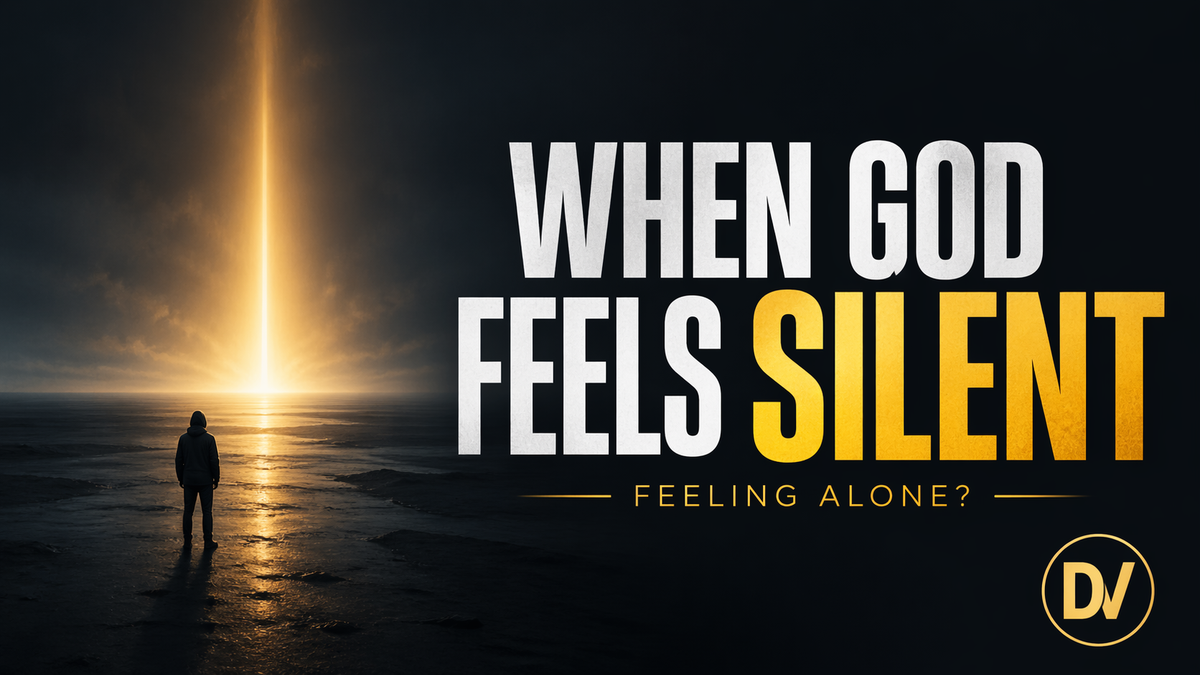 When God Goes Quiet, It Does Not Mean You Were Left