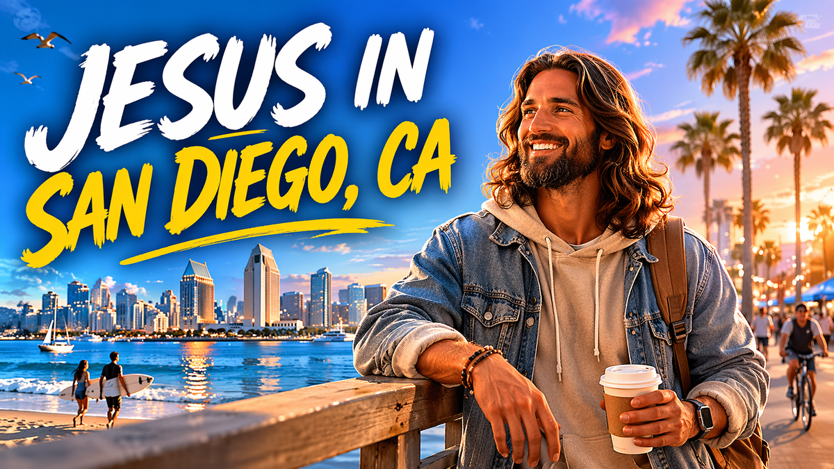 Jesus in San Diego and the People the Beautiful City Kept Passing
