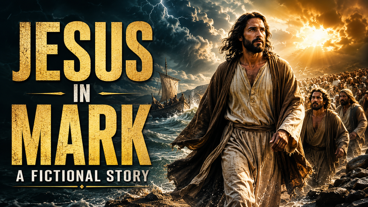 When the Roof Could Not Hold the Mercy, a Fictional Jesus Story based on The Gospel of Mark