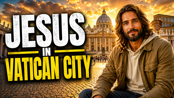 Jesus in Vatican City and the Silence Beneath the Marble