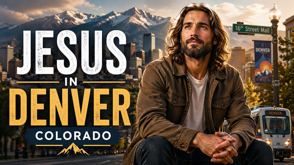 Jesus in Denver, Colorado and the Man Who Kept Leaving for a Job He No Longer Had