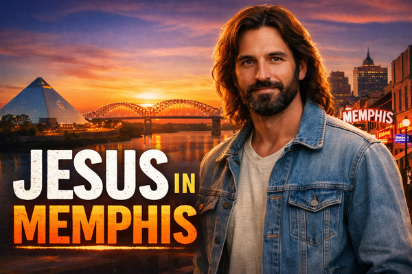 Jesus in Memphis, TN and the Lie That Being Strong Means You Are Fine
