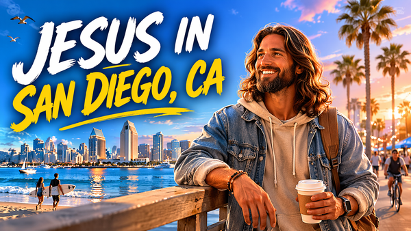 Jesus in San Diego and the People the Beautiful City Kept Passing