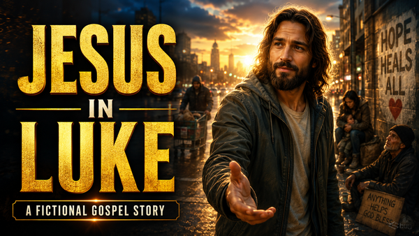 The Day Mercy Changed the Way the City Saw the Forgotten, a fictional Jesus story based on the Gospel of Luke