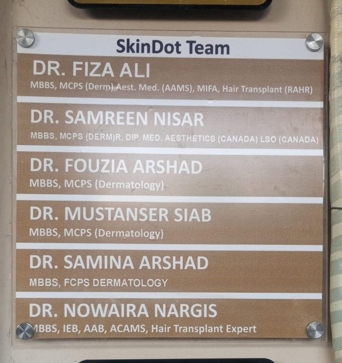 SkinDot Clinics PWD Branch Team