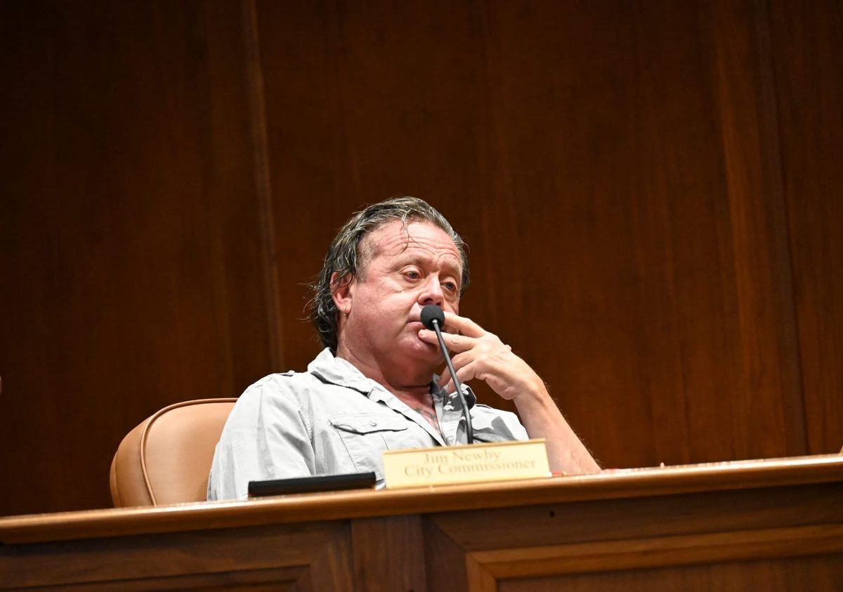 Causey back after cussing out Commission, Blythe pounds the table, and Newby is at peace with his arrest
