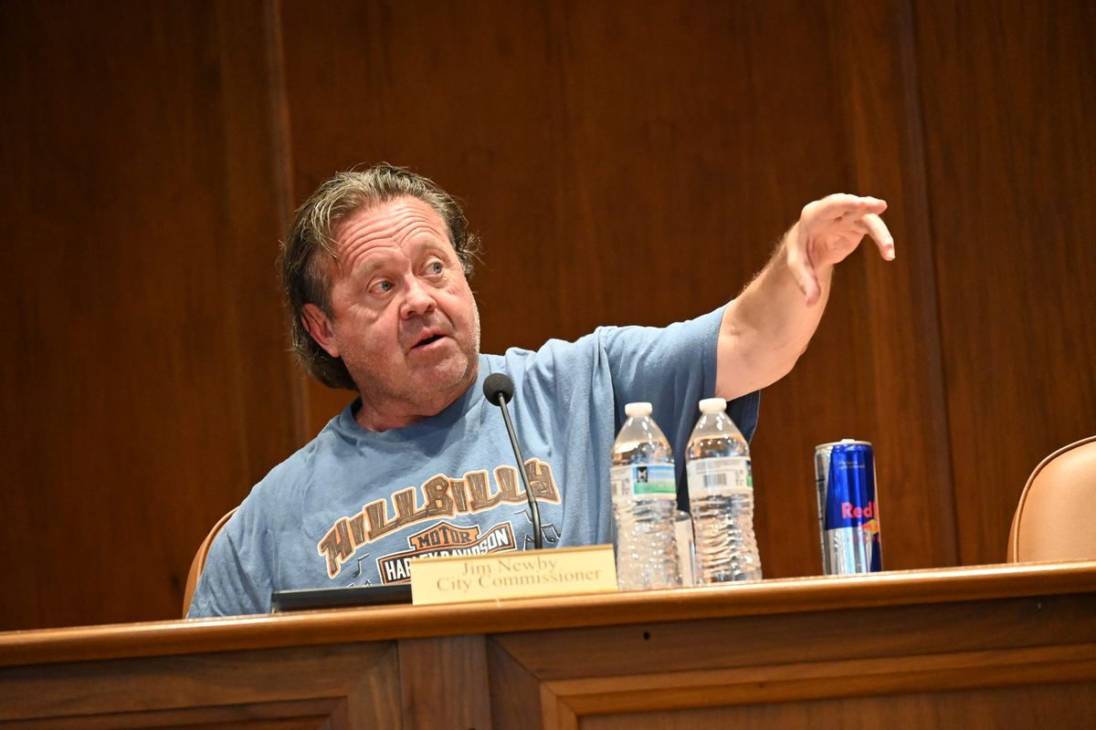 Jim Newby thinks some in town need to 'develop a little testicular fortitude'