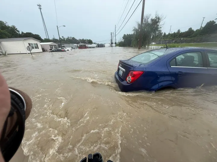 UPDATE: Flash flooding closes roads across county; Richmond declares State of Emergency