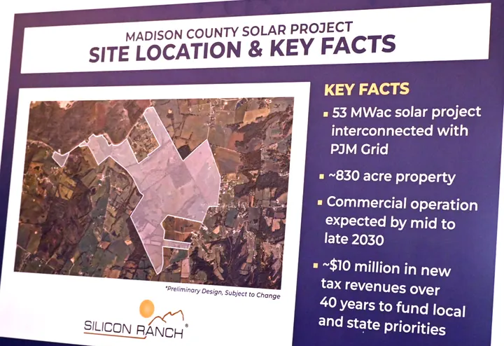 Company known for powering data centers unveils plan to build solar/sheep farm in County