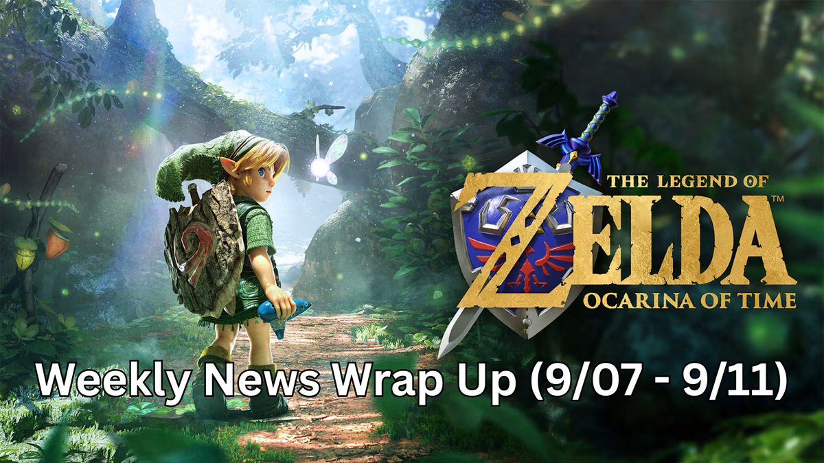 Weekly News Wrap Up (9/07 - 9/11)