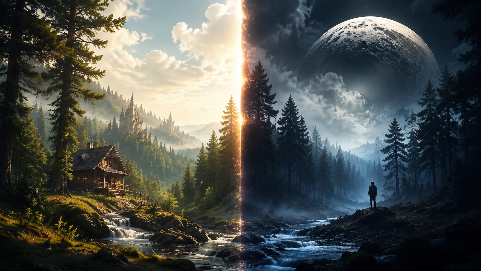 Illustration: Black Forest Labs Flux vs Stable Diffusion