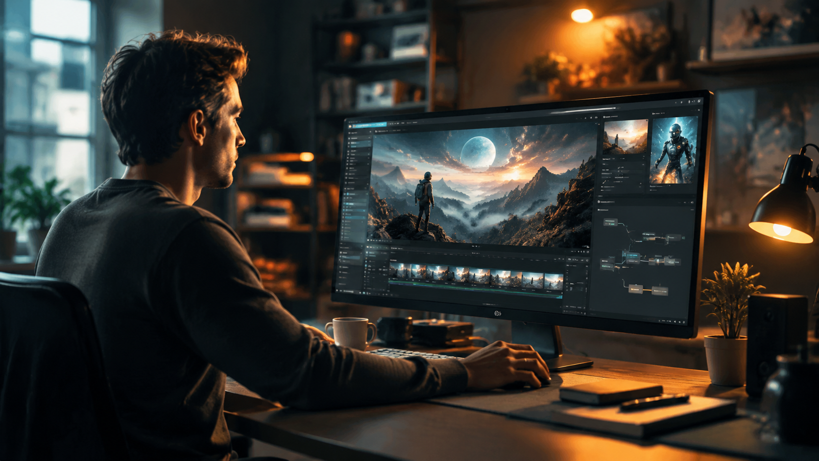 Illustration: how to create ai videos from scripts