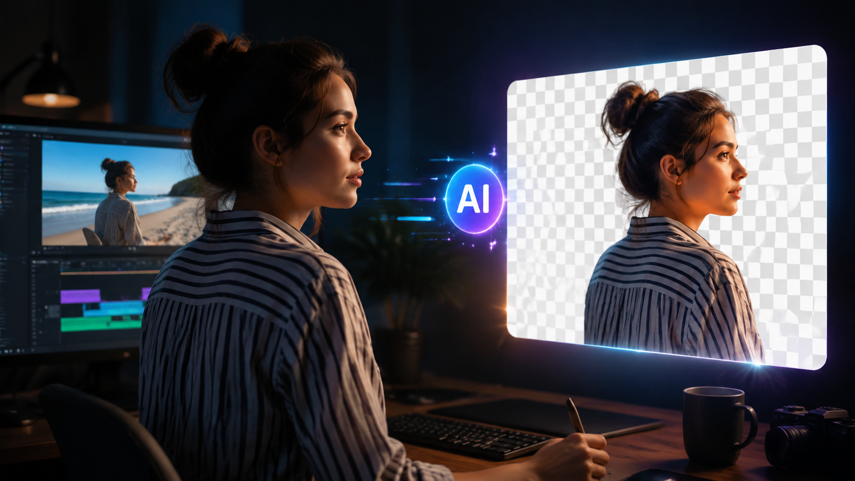Illustration: best ai video background remover tools