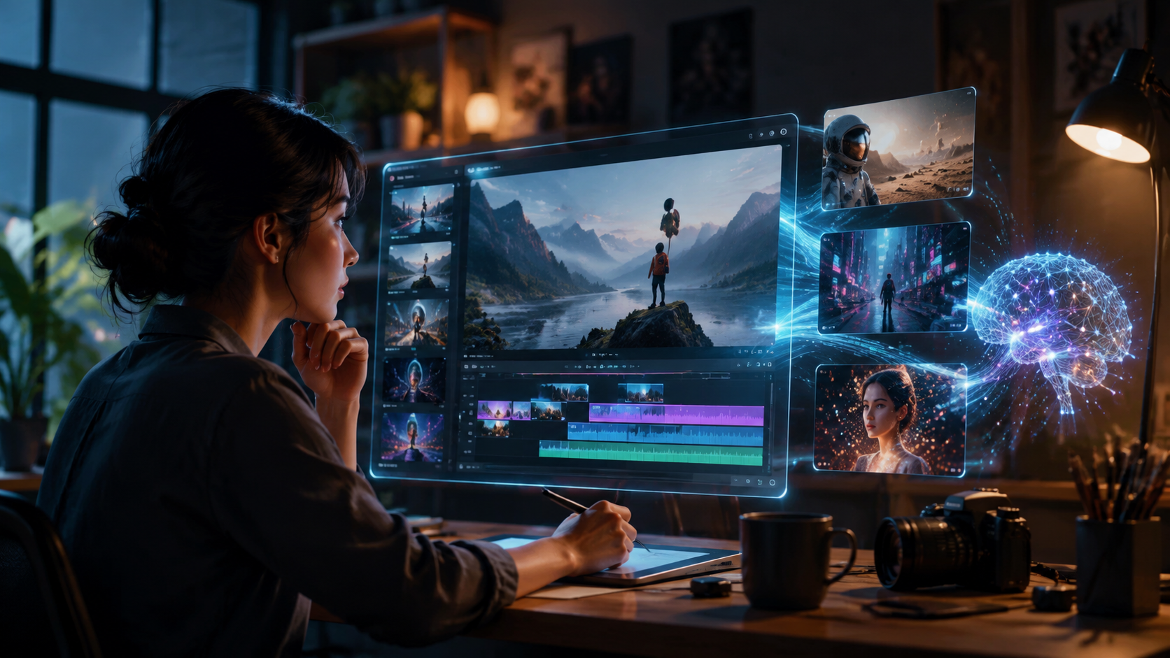 Illustration: ai video creation platforms trend
