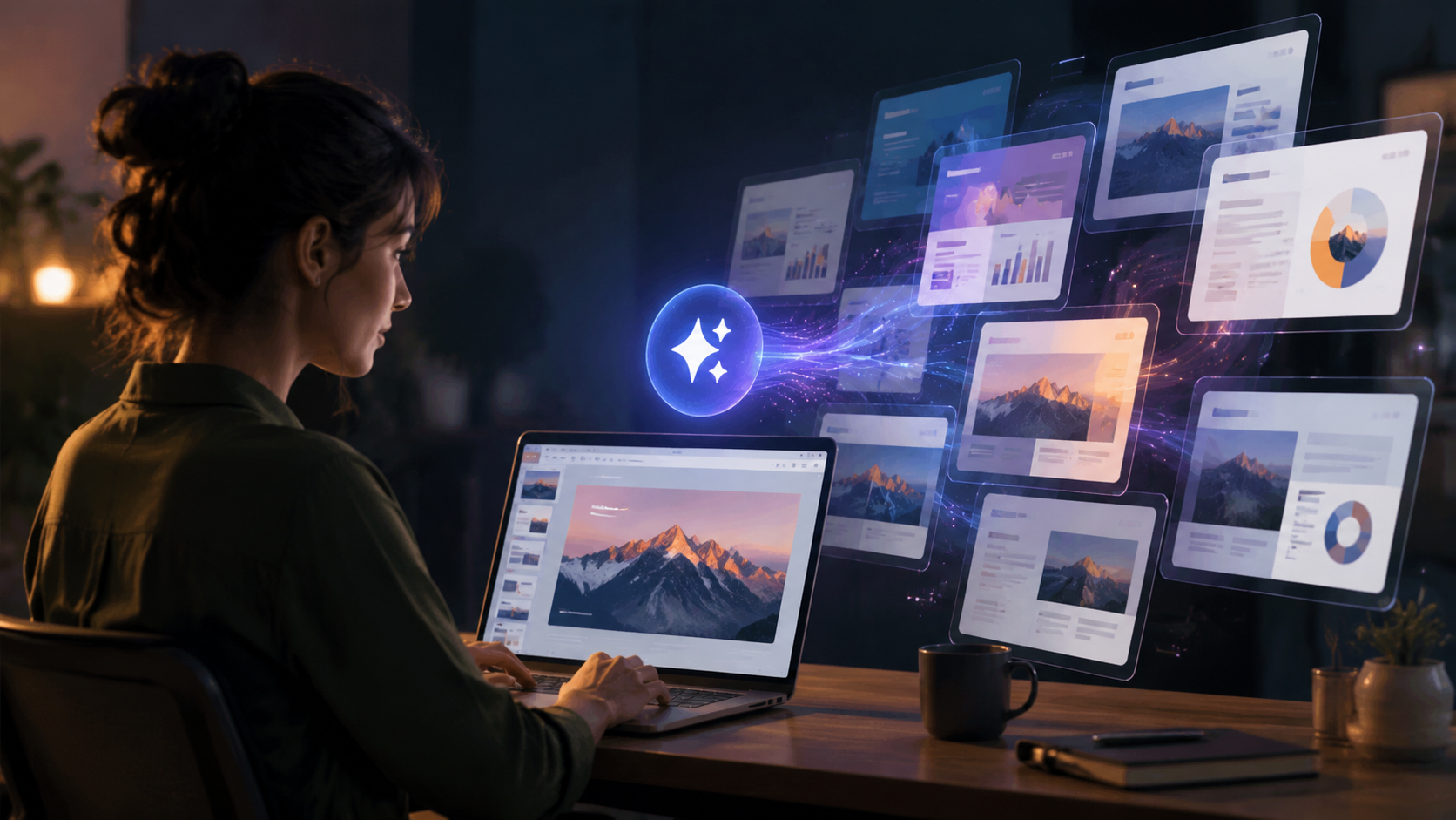 Illustration: ai slide editor by cubeone