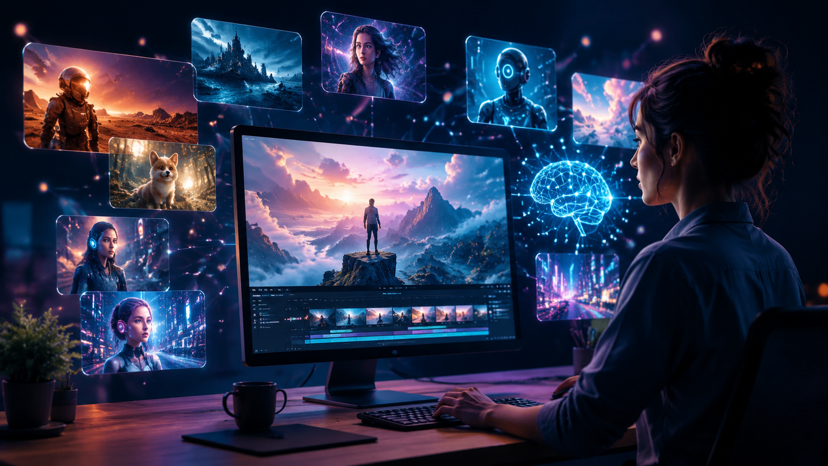 Illustration: 10 best free ai video generators