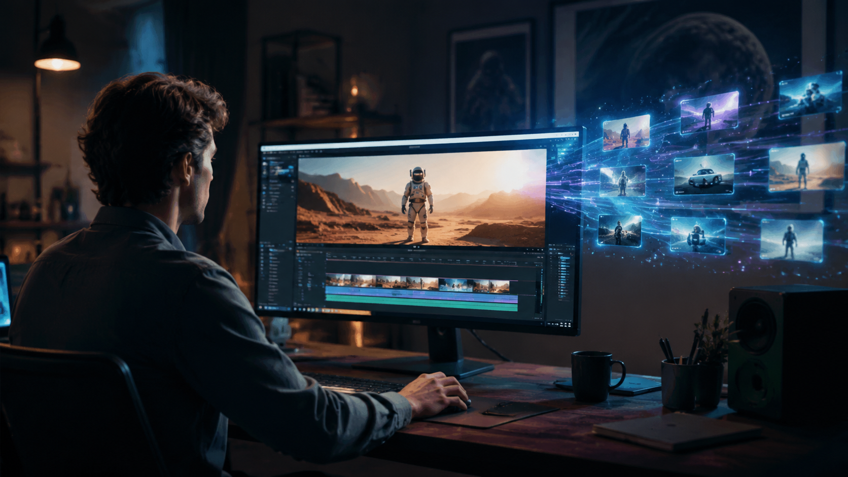 Illustration: openart director ai video editing