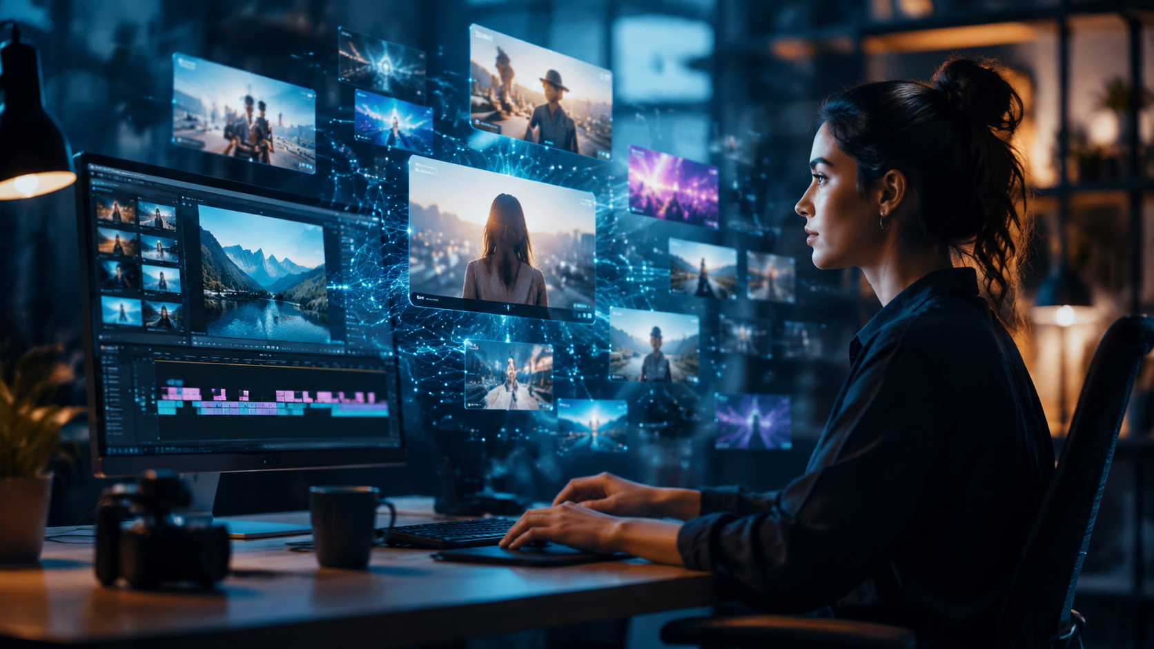 Illustration: how to use ai for video marketing