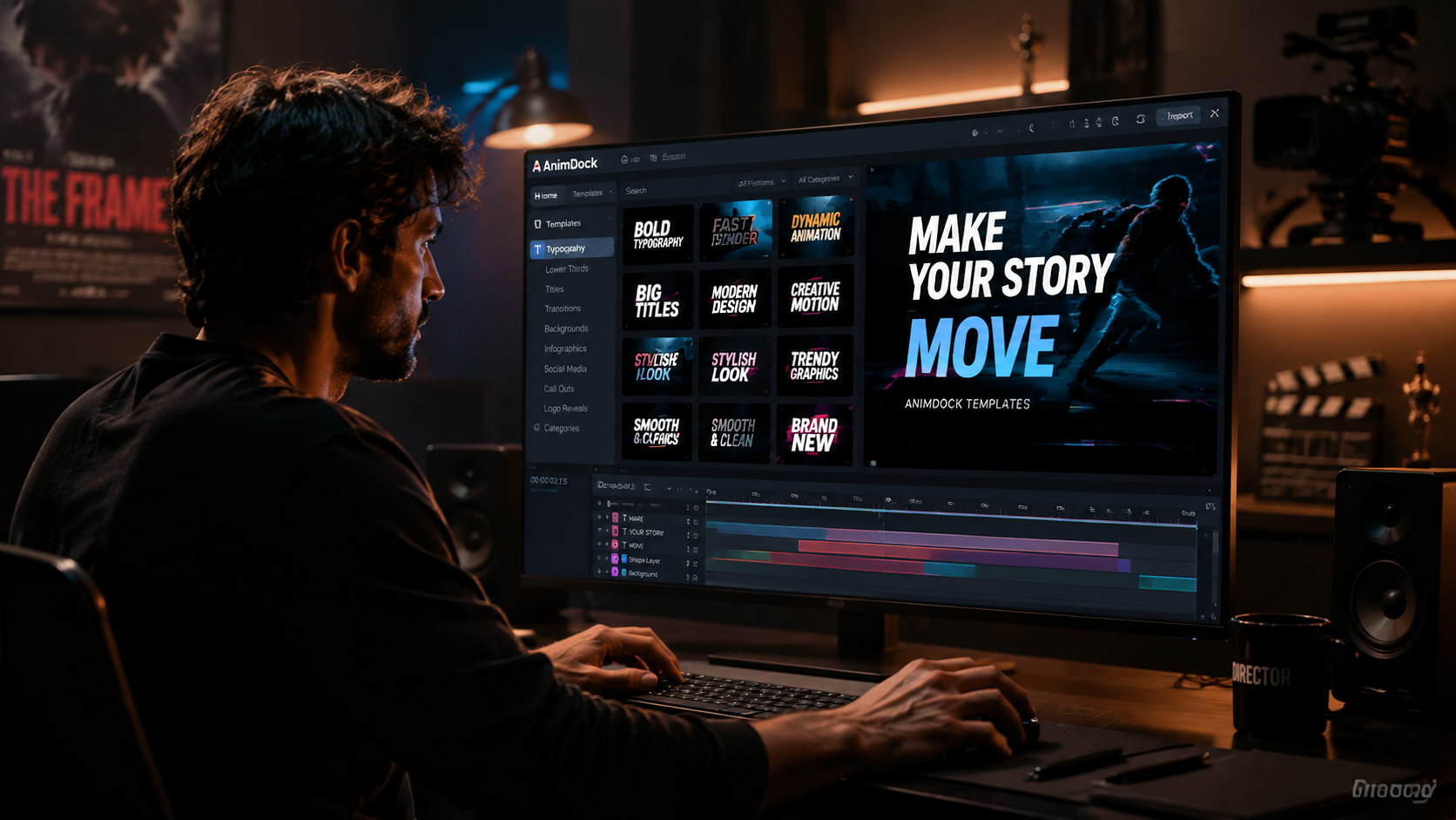 Illustration: animdock motion templates review