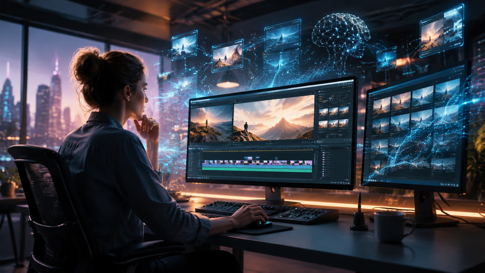 Illustration: future of ai video editing 2026